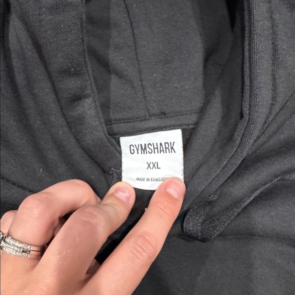 Gymshark Women’s Black Bulking Season Brushed Hoodie ( Size XXL ) - Picture 2 of 4